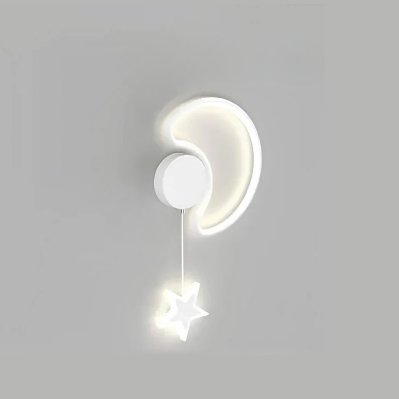 BowLift | DreamLight | Magical Wall Lamp with Clouds, Stars and Moon