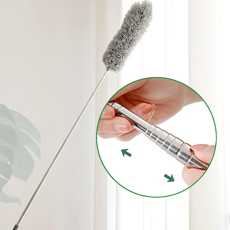 BowLift | Extendable washable curved microfiber duster
