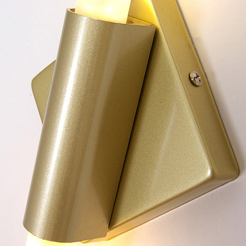 BowLift | Rotatable linear wall lamp Postmodern metal 2/4 heads gold wall mounting light
