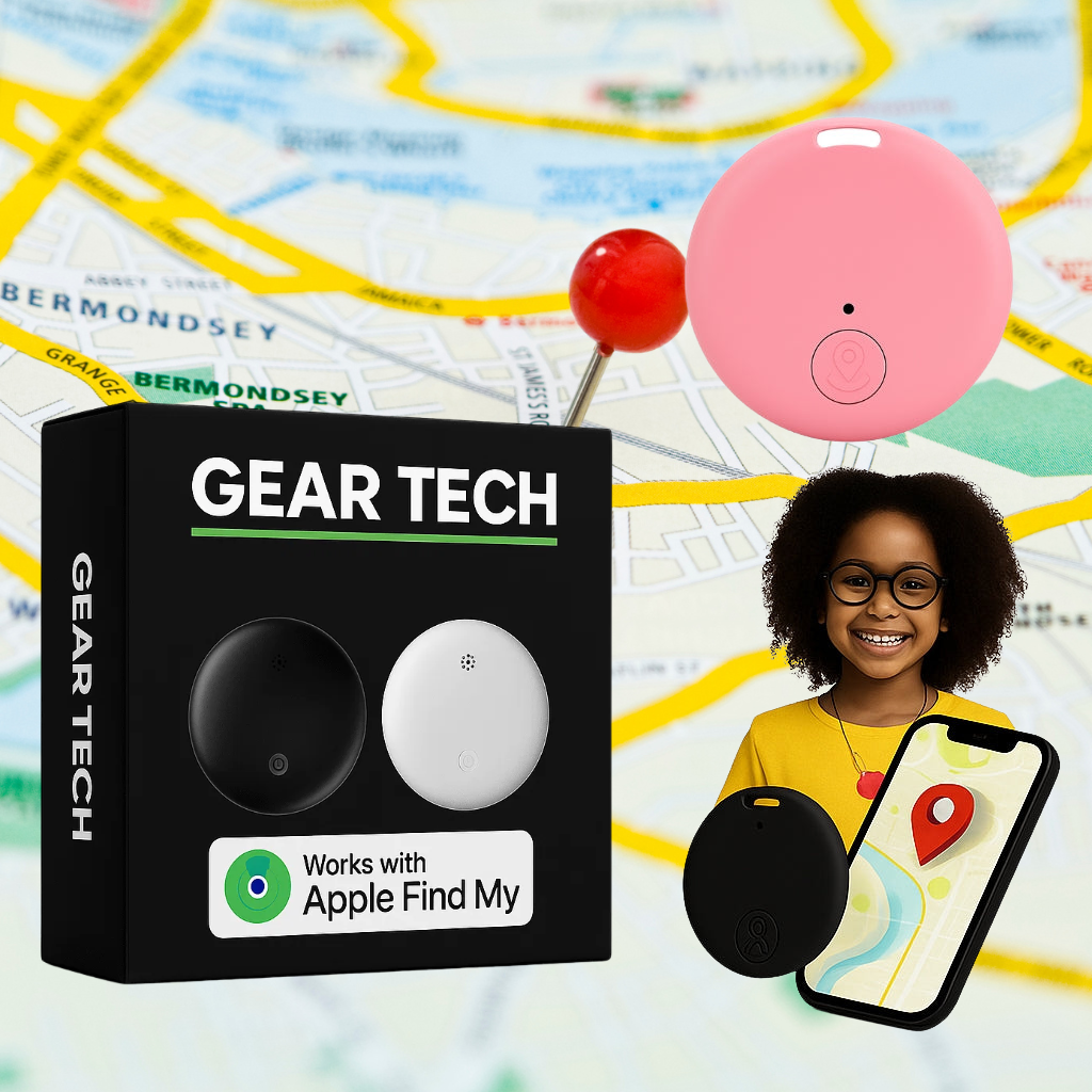 BowLift | GPS Tracker for Children | Real-Time Tracking, Waterproof & Long Battery Life for Peace of Mind