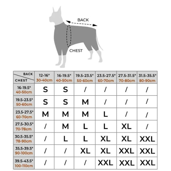 BowLift | Dog Rain Coat with Legs - Waterproof Dog Jacket for Small and Large Breeds | UK Cozy Winter Wear