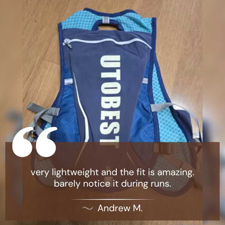 BowLift | Hydration Running Vest for Trail Running - Lightweight, Adjustable, and Comfortable Backpack for Outdoor Sports and Long Distance Races