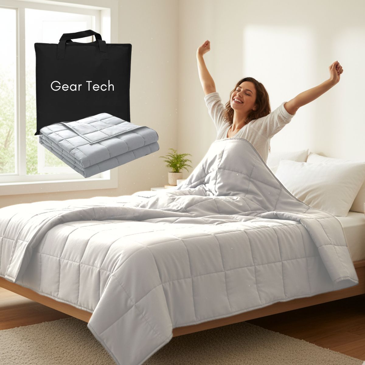 BowLift | All Seasons Cloud-Soft Duvet | Gentle on Skin, Cozy & Breathable for Twin, Full, Queen, King Sizes