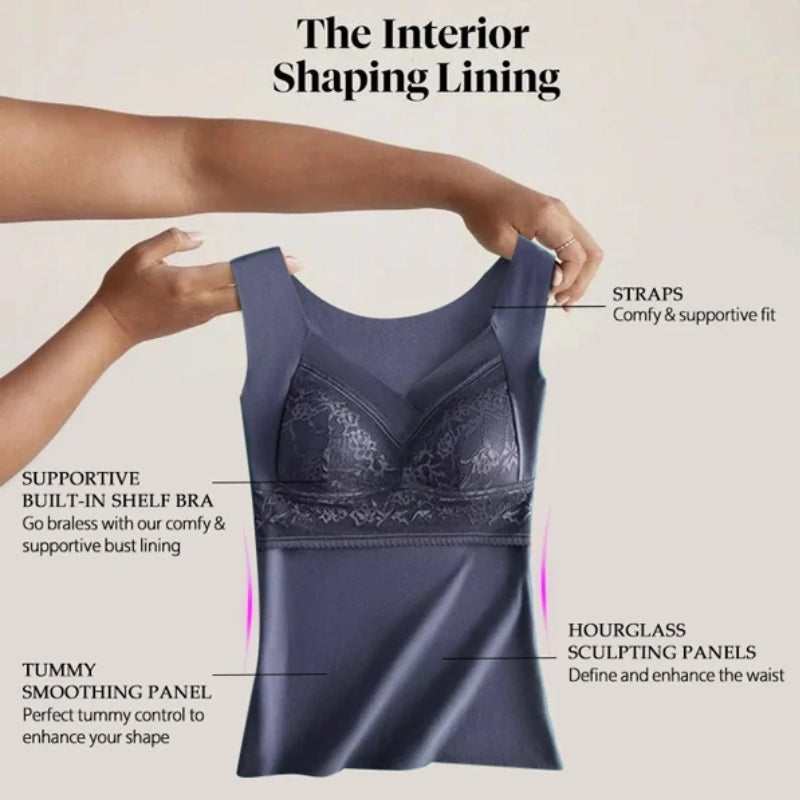 BowLift | 2-in-1 Built-in Bra Thermal Underwear