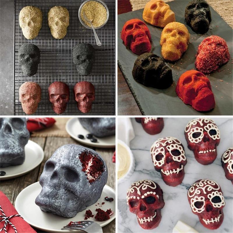 BowLift | 3D skull cake pan