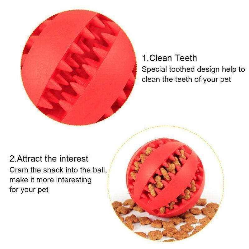 BowLift | Dog Chewing Rubber Ball
