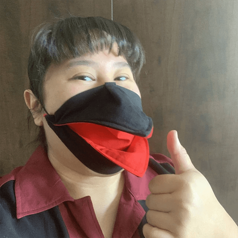 BowLift | Duck Talking Face Cover