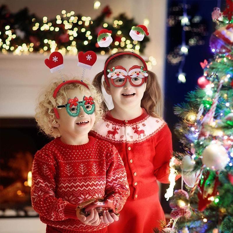 BowLift | Christmas Decoration Costume Glasses Frame