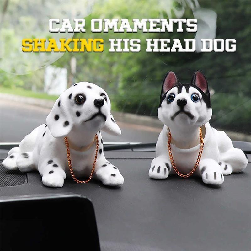 BowLift | Car Ornaments Shaking His Head Dog