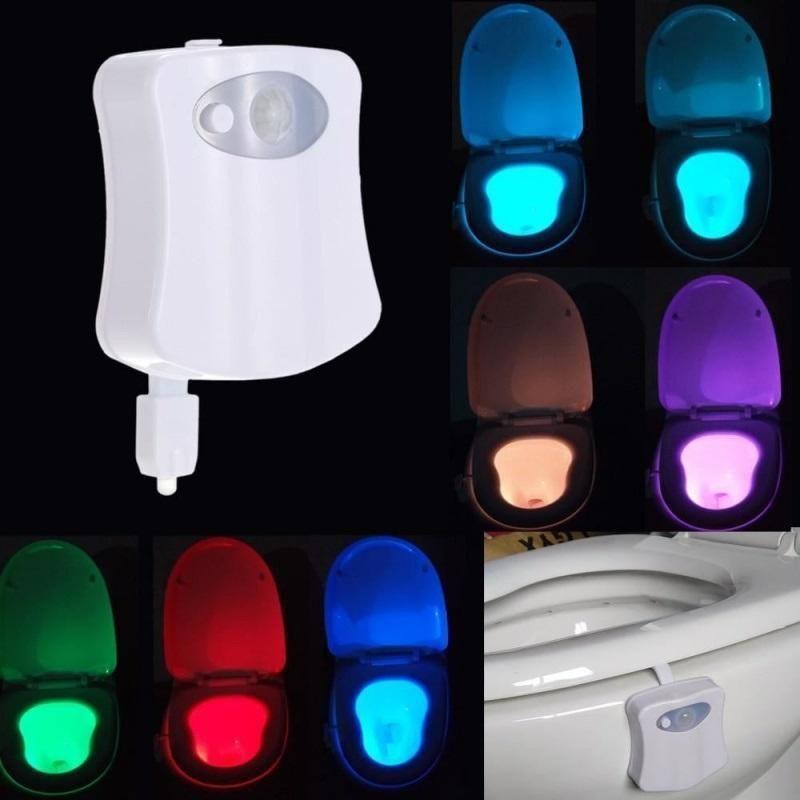 BowLift | Toilet Cover Sensor Light Multi-function Toilet Night Light