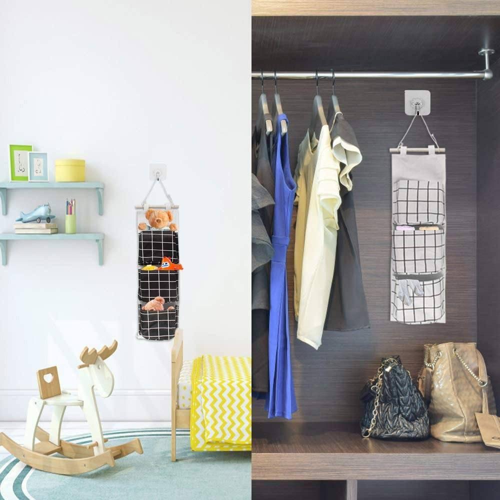BowLift | 3 Pack Wall hanging storage bag organizer