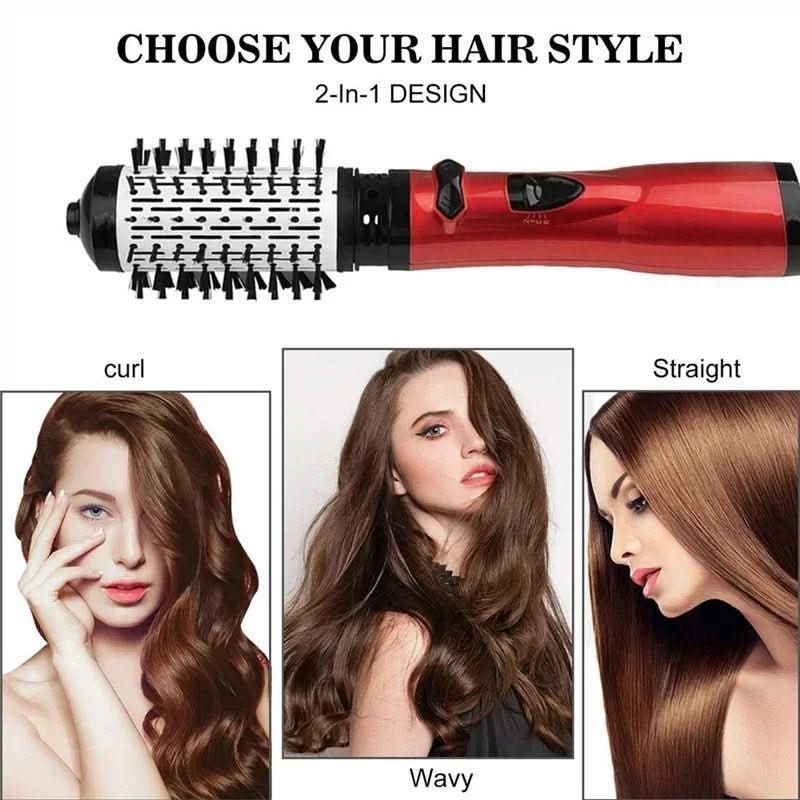 BowLift | 3-in-1 electric hair styler with hairdryer, brush & curling iron function