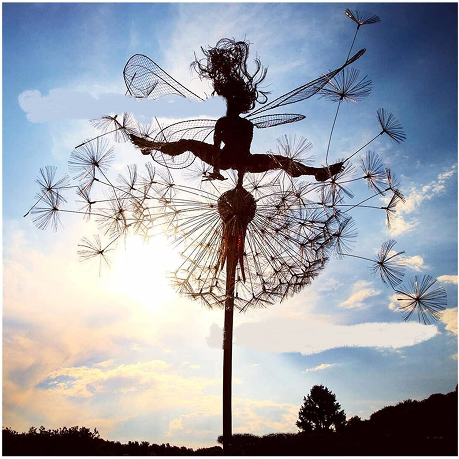 BowLift | Flower Fairy Garden Miniature Sculptures Fairy Garden Mythical Fairy