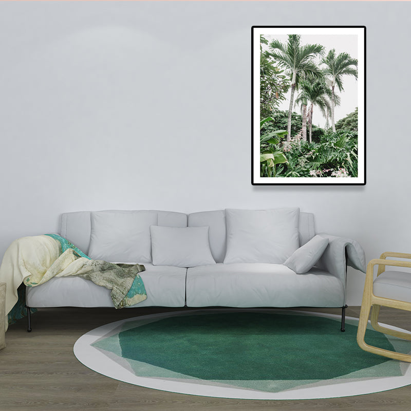 BowLift | Green Areca Trees Wall Decoration Print Texture Tropical Living Indoor Packaging Canvas