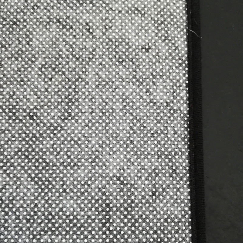BowLift | Gray Children's Room Rug Children Animal Cat Funny Facial Expression Pattern Area Rug Polyester Stain Resistant Rug
