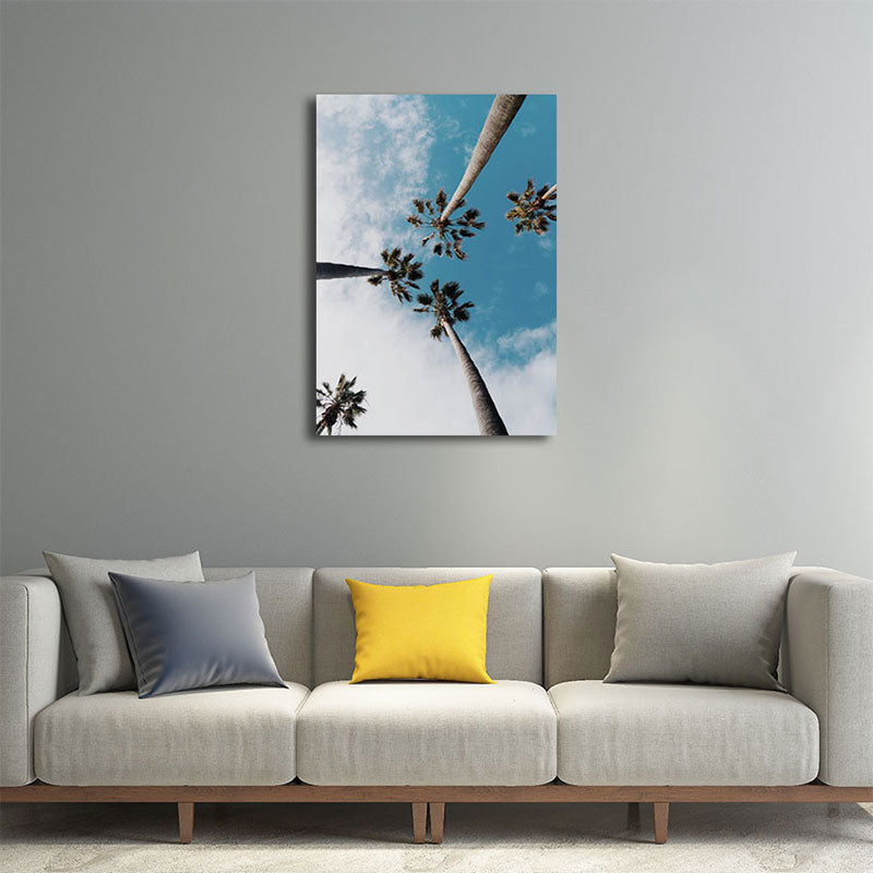 BowLift | Textured Landscape Art Print Tropical Canvas Wall Decoration for Living Room