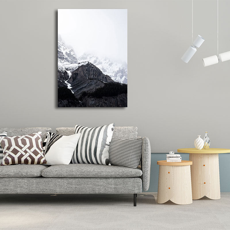 BowLift | Textured Landscape Art Print Tropical Canvas Wall Decoration for Living Room