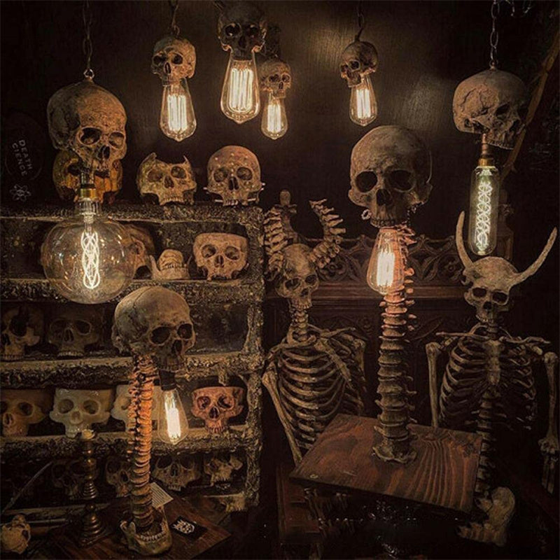 BowLift | Horror Skull with Spine Lamp