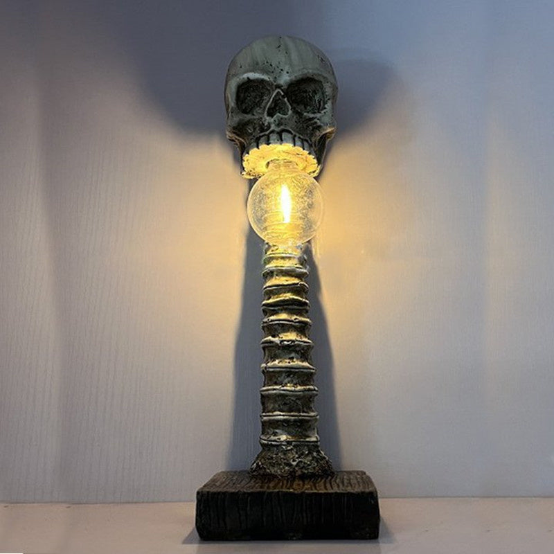BowLift | Horror Skull with Spine Lamp