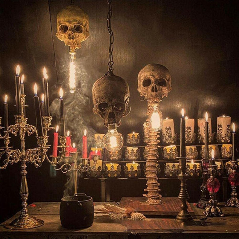 BowLift | Horror Skull with Spine Lamp