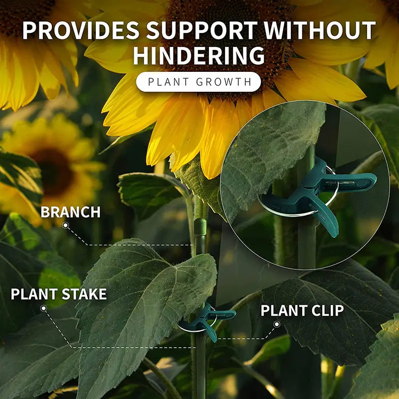BowLift | Garden clip set – plant loops for plant supports and garden care