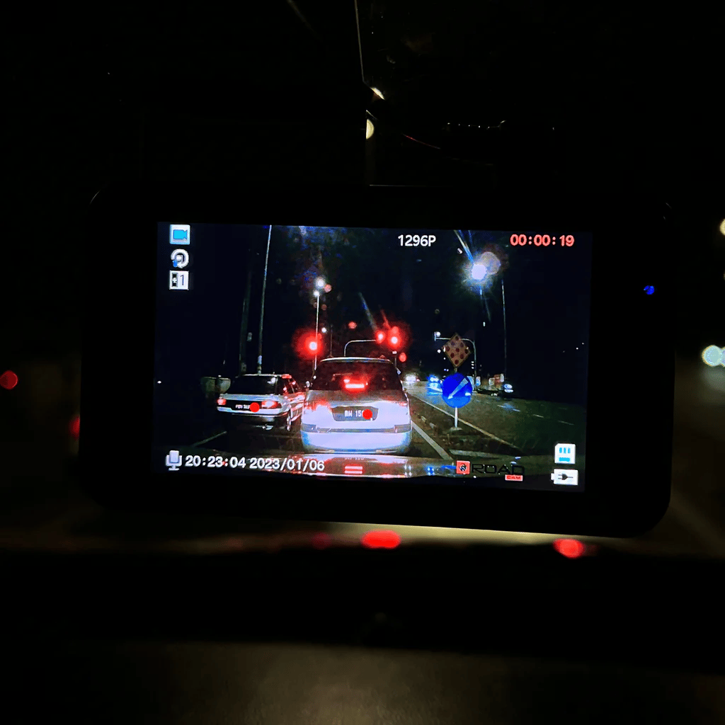 BowLift | Dashcam with two lenses, 1080P HD and night vision - 170° wide angle