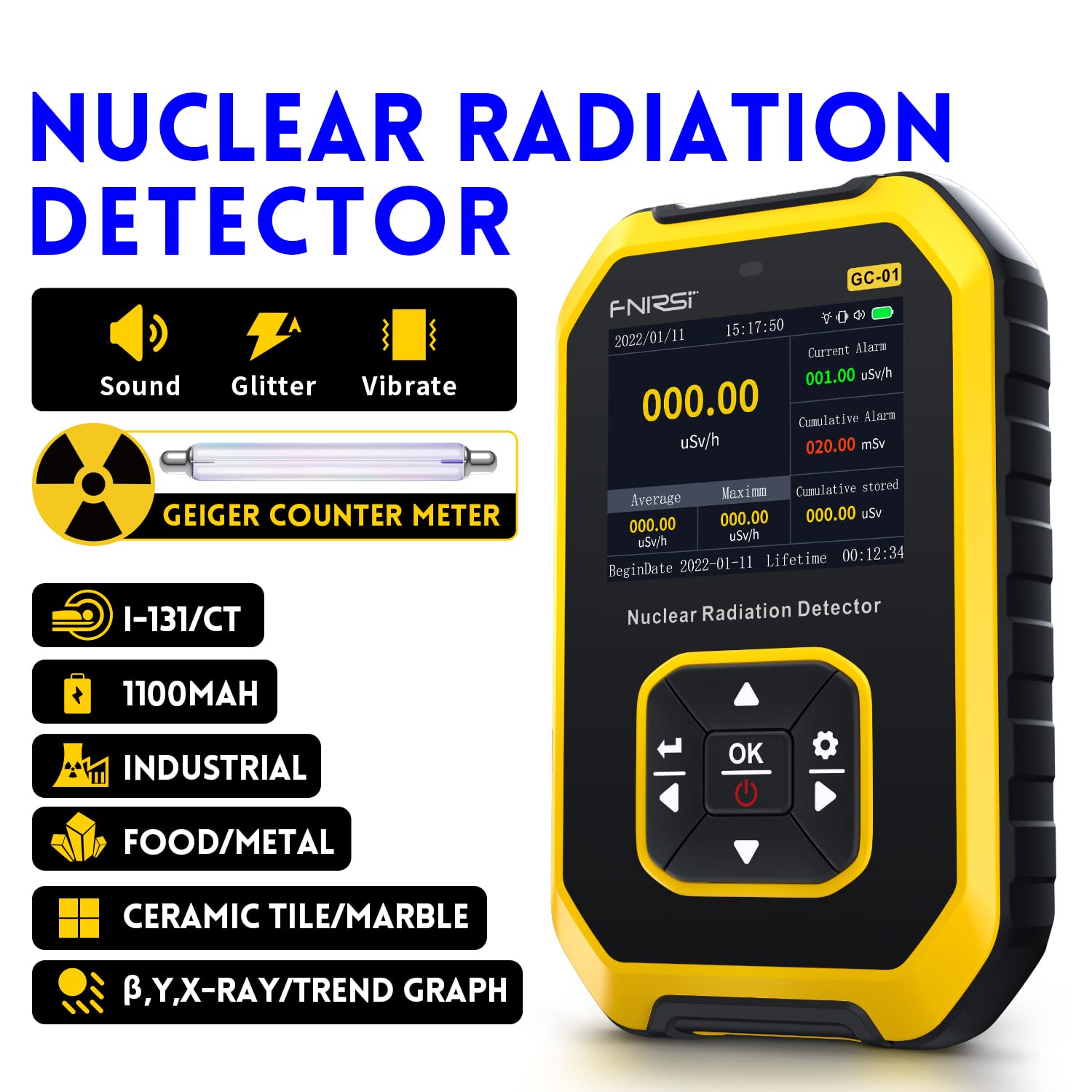 BowLift | Geiger counter nuclear radiation detector