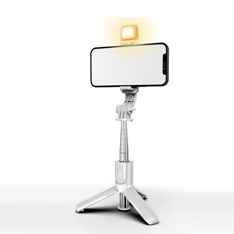 BowLift | Bluetooth Selfie Stick Tripod with Telephone Stand and Beauty Fill-in Lighting