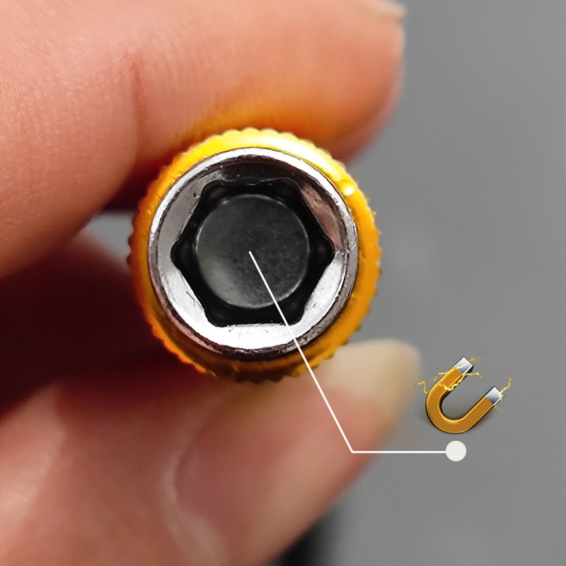 BowLift | Hexagonal Shank Metal Flex Universal Extension Bit Holder