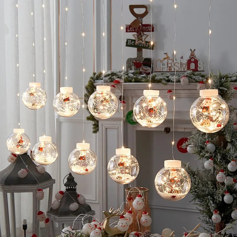 BowLift | Christmas Led Wishing Ball String Lights Decorations