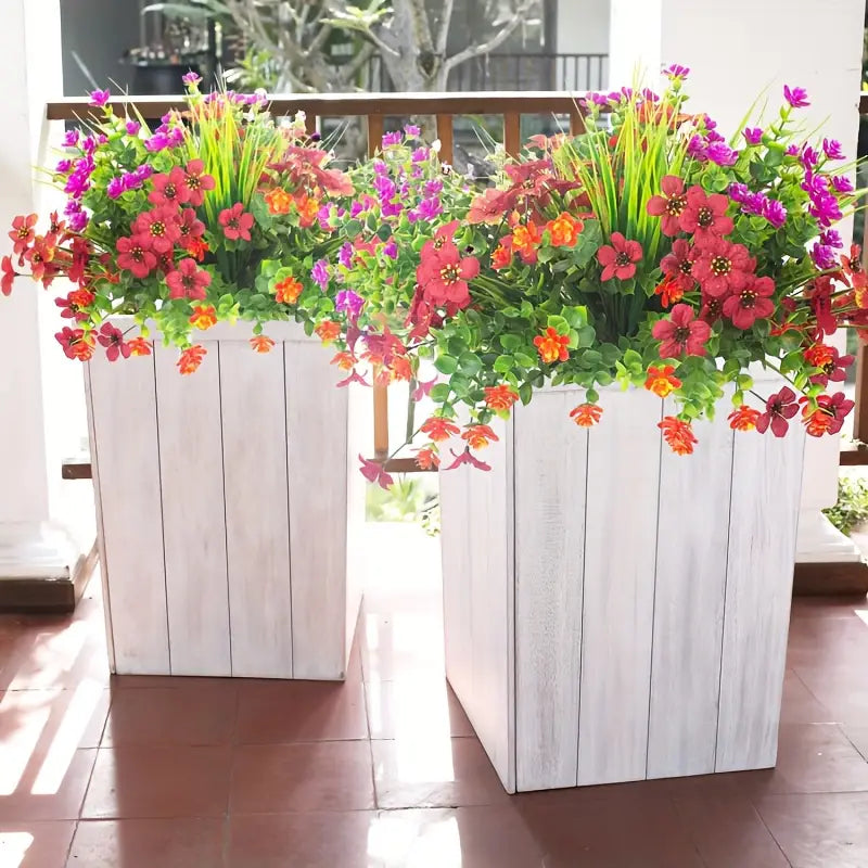 BowLift | Artificial Wheat Grass Plant Made of Plastic – Decorative Grass for Garden, Home and Outdoor Area