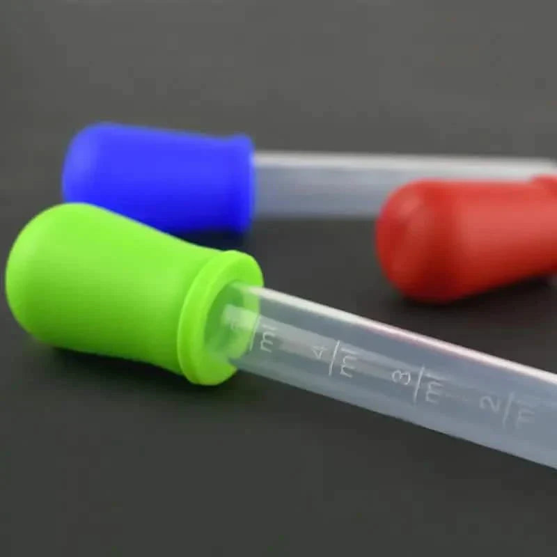 BowLift | 10-Pack Colorful Silicone Eye Droppers – Crafting, Making Gummies, Candy Molds