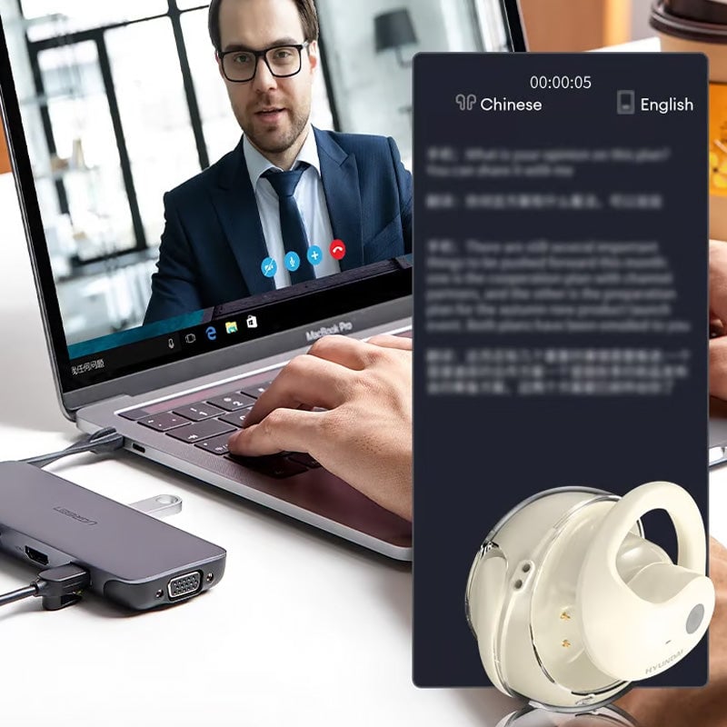 BowLift | HY-T26 Pro Wireless Bluetooth Translation Earbuds