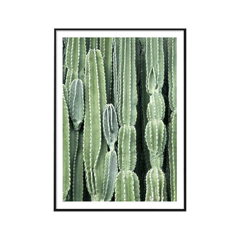 BowLift | Cactus Signs Soft Color Canvas Wall Art Print Texture, Multiple Size Options