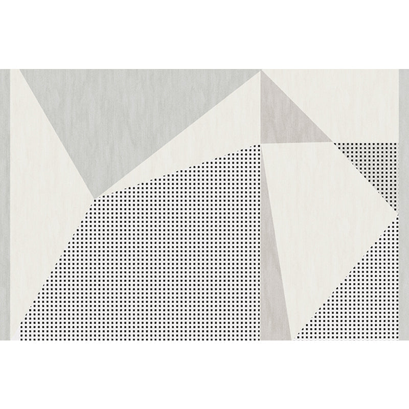 BowLift | Funky Modernism Rug Green and Gray Geometric and Checkered Pattern Rug Pet Friendly Non-Slip Washable Area Rug for Decoration