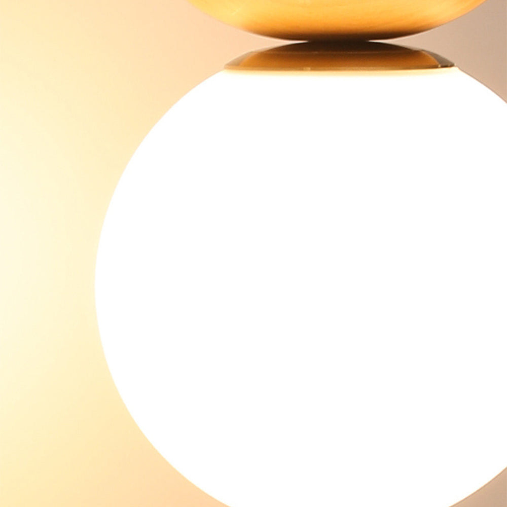 BowLift | Ceiling Light with Glass Shade for Hallway