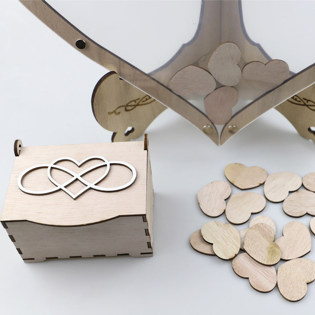 BowLift | Heart guest book