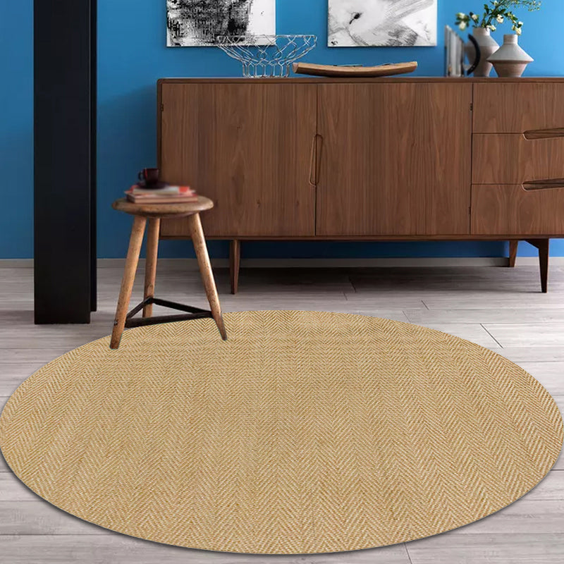 BowLift | Brown Living Room Rug Rustic Solid Color Carpet Sisal Pet Friendly Non-Slip Washable Area Rug for Decoration