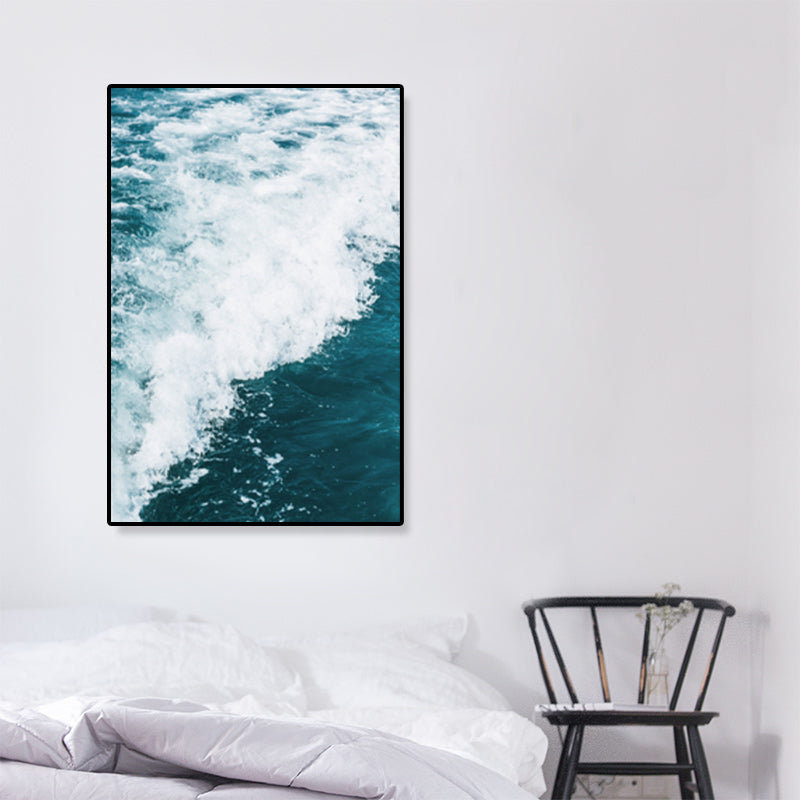 BowLift | Tropics Natural Landscape Wall Art Living Room Canvas Print in Dark Color, Multiple Sizes