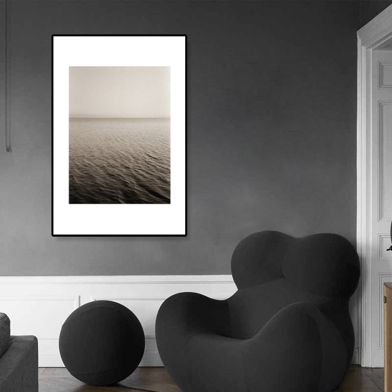 BowLift | Textured Ocean Surface Wall Art Tropical Canvas Print for Home Decor, Multiple Sizes