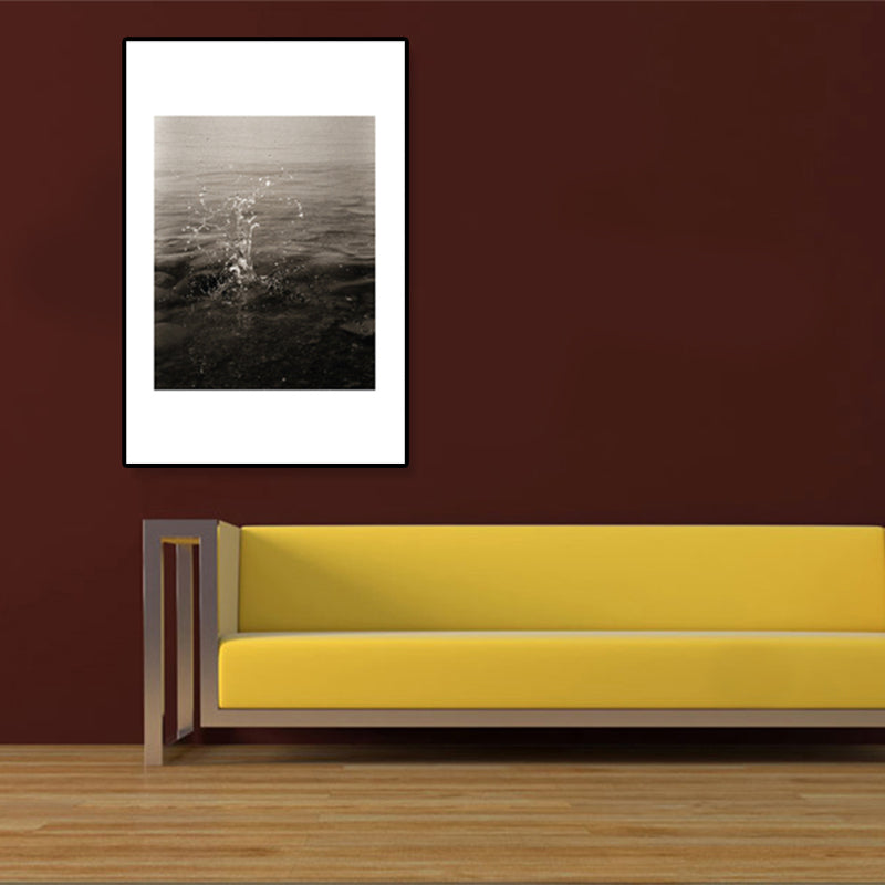 BowLift | Textured Ocean Surface Wall Art Tropical Canvas Print for Home Decor, Multiple Sizes