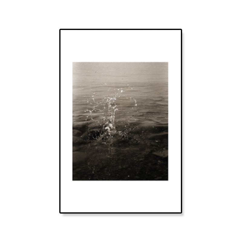 BowLift | Textured Ocean Surface Wall Art Tropical Canvas Print for Home Decor, Multiple Sizes