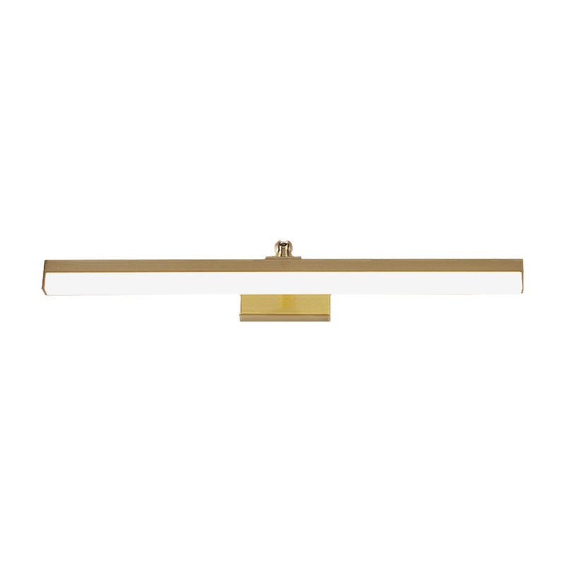 BowLift | Brass extended wall-mounted lamp Simplicity LED metal mirror wall light fixture