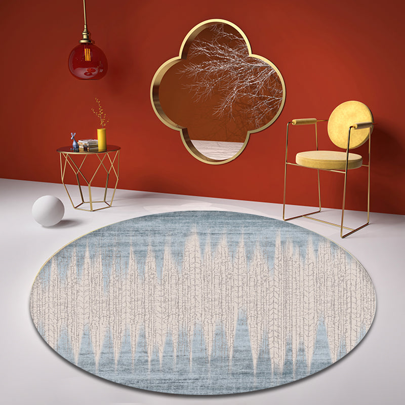 BowLift | Contemporary Bedroom Carpet Multicolor Abstract Rug Synthetic Washable Non-Slip Pet-Friendly Indoor Rug