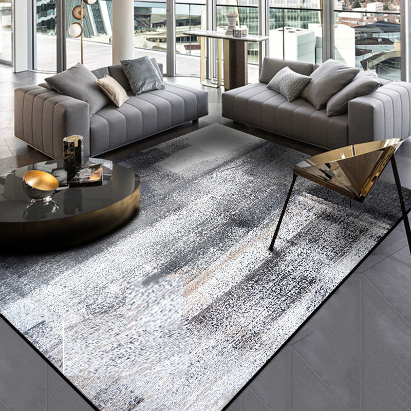 BowLift | Unique Abstract Rug Modern Rug Polyester Washable Non-slip Pet-friendly Rug for the Living Room