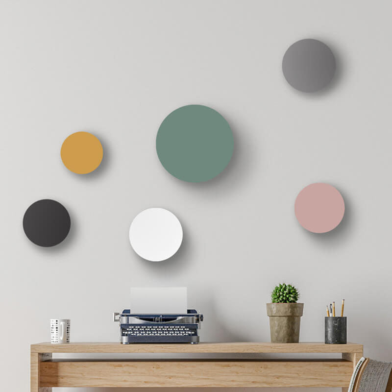 BowLift | GlowOrb Minimalistic Round LED Wall Light | Color Variety | Dimmable Light