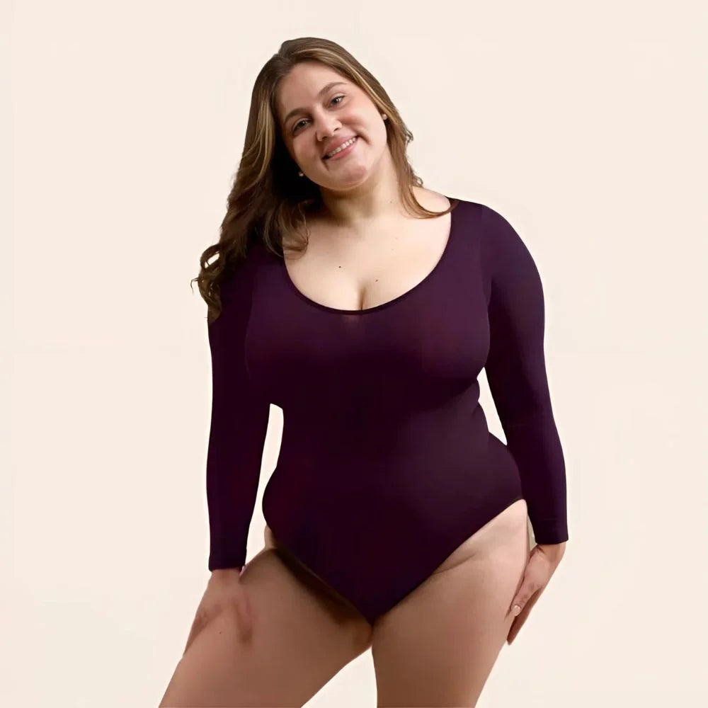 SculptEase – Long Sleeve Shaping Bodysuit Shapewear