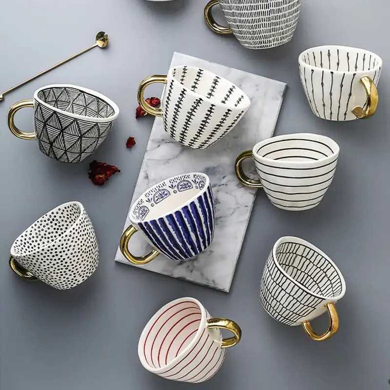 BowLift | Hand Painted Ceramic Mugs