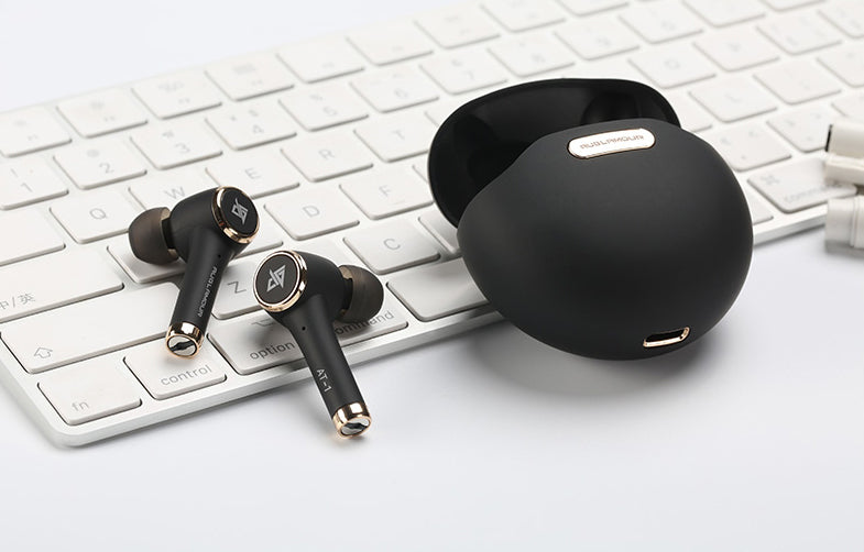 BowLift | Bluetooth 5.0 True Wireless Stereo Earbuds with Built-in Mic, IPX5 Waterproof, Premium Sound, For Sports, Running & More