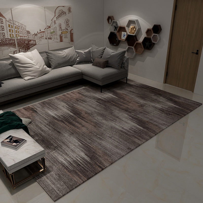 BowLift | Dark Cyberpunk Style Rug Polypropylene Tie Dye Printed Abstract Rug Non-Slip Back Washable Carpet for Room